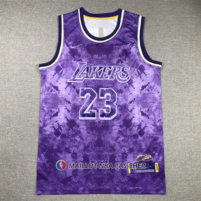 Maillot Los Angeles Lakers LeBron James NO 23 Select Series 2023 Volet